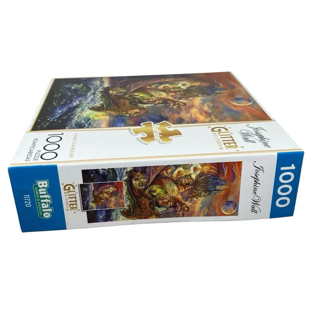 Josephine Wall Voyage to Murrlis Sea Glitter Edition 1000 Piece Buffalo  Puzzle